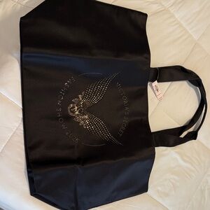 Victoria's Secret Black and Gold Tote